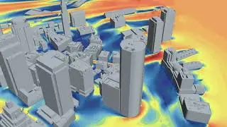 Study of Air Motion Identifying Areas of High Winds and Dead Zones Using STAR-CCM+