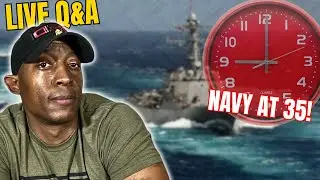 NAVY AGE WAIVER TRUTH: Is 35 Too late To Join? LIVE Q&A w Deckplate Tone! 📱