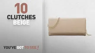Top 10 Clutches Beige | New & Popular 2018