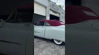 Florida Hotrods bagged 53 caddi. #floridaclassic #oldschool #miami #floridahotrods #cadillac