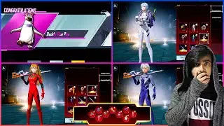 😍 NEW 8 MYTHIC EVANGELION DISCOVERY CRATE OPENING BGMI || NEW BUDDY PEN PEN COMPANION IN BGMI
