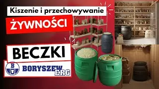Beczki Boryszew &ndash; plastikowe beczki do kiszenia i przechowywania żywności (45&ndash;220 L)