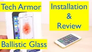 Обзор и установка защитного стекла Tech Armor Ballistic