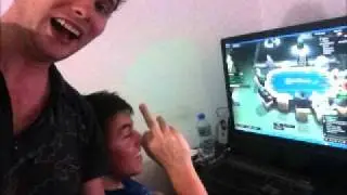 Me and Criag (Kickoff) singing whilst playing a tourney