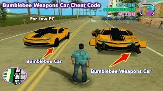 GTA Vice City Bumblebee Car Cheat Code | SHAKEEL GTA