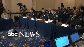 Capitol Police officers give closing statements on 1st day of Jan 6. hearings