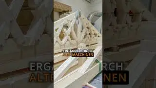 Altes Wissen trifft neue Technik in der Zimmerei! #Zimmerer #Holzbau #Handwerk #Handarbeit