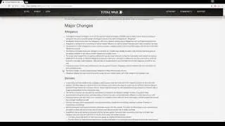 Allegiance Update -all the changes check