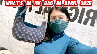 WHAT&rsquo;S IN MY BAG IN APRIL 2025 || MANGO BAG #whatinmybag #mangobag