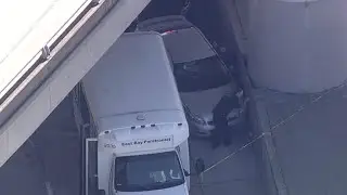RAW: Chopper 5 Video Of Police Investigation That Shut Down I-580 In Oakland