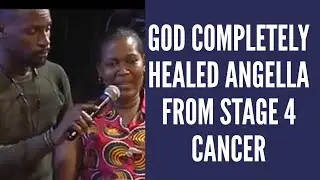 God healed angella from stage four cancer after pr kayanja had prayed for him inthe 77 days of glory
