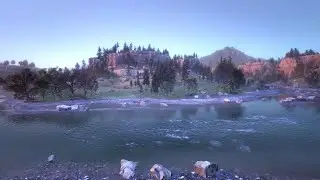 RDR2 Relaxing Nature Sounds ASMR Ambience for Study or Sleep