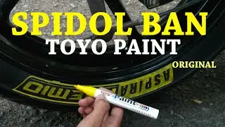 Ga Nyampai 4 Ribu-CAT KARET KREATIF BAN MOTOR Tampilan Ban Motor Kamu Bisa Seperti MotoGP