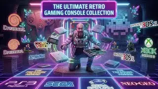 Check Out JOEcade's Incredible Retro Gaming Console Collection #retrogaming #gaming #consolegaming