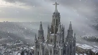 ❄️ Unbelievable Barcelona Under Snow | Spain Faces One of Its Rarest Winter Events