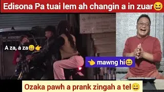 Edisona Pa tuai inzuar angin😄A bike chuang mawng hi ka ten🤪 Tluanga Tochhawng React 