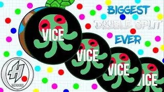 Agar.io - ZERO TO HERO | BIGGEST DOUBLE SPLIT EVER??? ♞