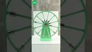 Perpetual Motion Wheel #perpetualmotion #gravity #perpetual