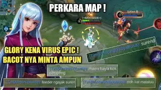 GLORY KENA VIRUS EPIC ! BACOT NYA MINTA AMPUN ‼️ BUILD AURORA TERSAKIT 2022 - AURORA GAMEPLAY - MLBB