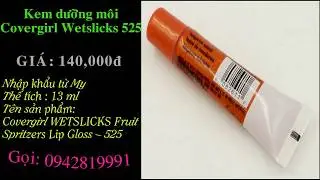 [nhonmy.com]Kem dưỡng m&ocirc;i CoverGirl Wetslicks 525