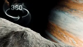 Timelapse on Jupiters Moon (360&deg; VR Video)