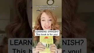 Madrigals Magic Key to Spanish is the BEST book for learning Spanish! On amazon- it&rsquo;s in my bio too✨