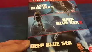 Unboxing Deep blue sea (3 film collection) dvd