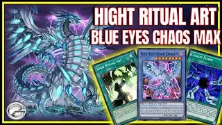 Unstoppable! Blue-Eyes Chaos MAX Deck Using High Ritual Art for Maximum Damage!
