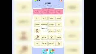 Word Merge Level 50 Solution Answer Walkthrough