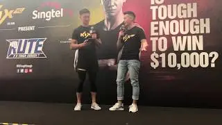 FLY HOSTS: Joshua Tan - KIX R U Tough Enough Singapore Competition 2018