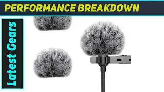 Cubilux Furry Windscreen: Ultimate Lavalier Mic Wind Protection!