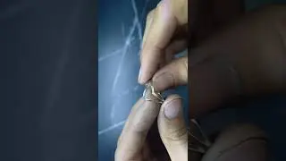 Making a delicate ring | silver ring