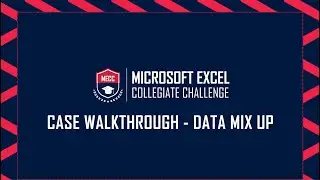 MECC Case Explorer 2025 - Data Mix Up Walkthorugh by Oz Du Soleil