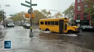 Piogge record a New York, due morti a Brooklyn
