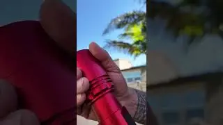 The survival flashlight that can light a fire without a match! #survival #tacticalflashlight