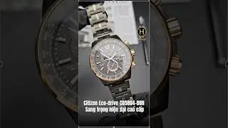 Review Đồng Hồ Nam Quartz Eco-drive Radio-Controlled - CB5884-88H | Hwatch Channel | Shorts |
