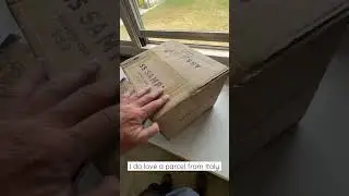 Italian glass in a box&hellip;.unwrapping time!!!!