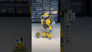 Лего Мех Костюм - Фрэнк #legomocs #moc #cyberpunk #lego #tiktok #titanfall #mecha #folk