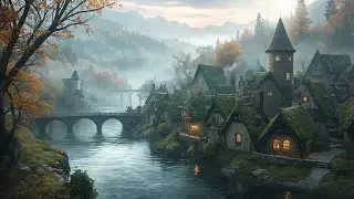 Enchanted Autumn Village | Calm Celtic Music for Study & Relaxation