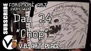 Barry the Chopper - Inktober 2018 Day 24 
