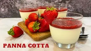 HOW TO MAKE TRADITIONAL PANNA COTTA WITH HOMEMADE STRAWBERRY SAUCE RECIPE - Alice Contesini