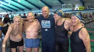 A Masterclass in Active Longevity | Four Swimmers with Combined Age Over 360 Smash Expectations