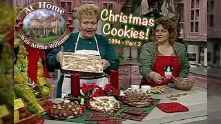 Making Christmas Cookies: Russian torte, buckeyes, and mint chip dips!