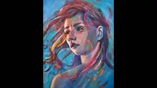 Living Painting - &ldquo;Prima Vitae&rdquo; - Hybrid Traditional & Digital Art