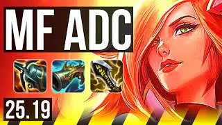 MISS FORTUNE & Rell vs JINX & Lulu (ADC) | Quadra, Legendary | KR Challenger | 25.19