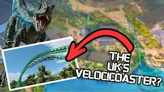 JURASSIC WORLD - Universal United Kingdom Resort Coaster POV Concept