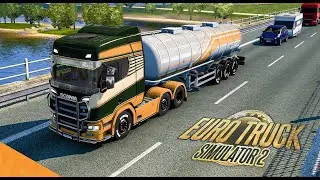 Delivering Milk Across Europe | Euro Truck Simulator 2