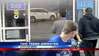 US teens on alleged crime spree captured in Florida