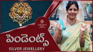 Beautiful Pendants Collection | Silver Jewellery | Orafo Jewels