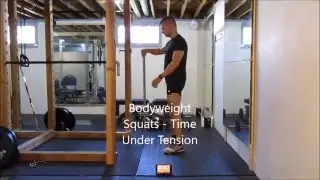Bodyweight Squats - Time Under Tension - FitWithJay